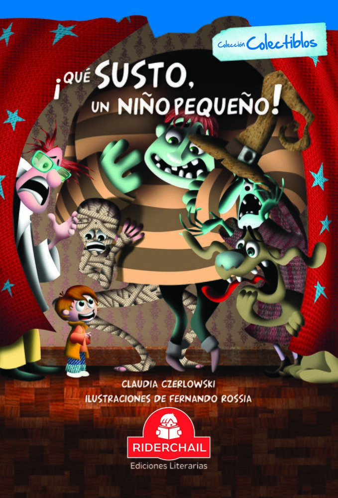 Qué susto, un niño pequeño