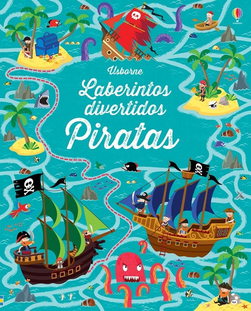 Laberintos divertidos - Piratas