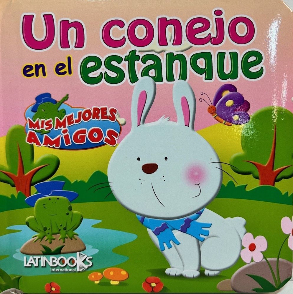 Un conejo en el estanque