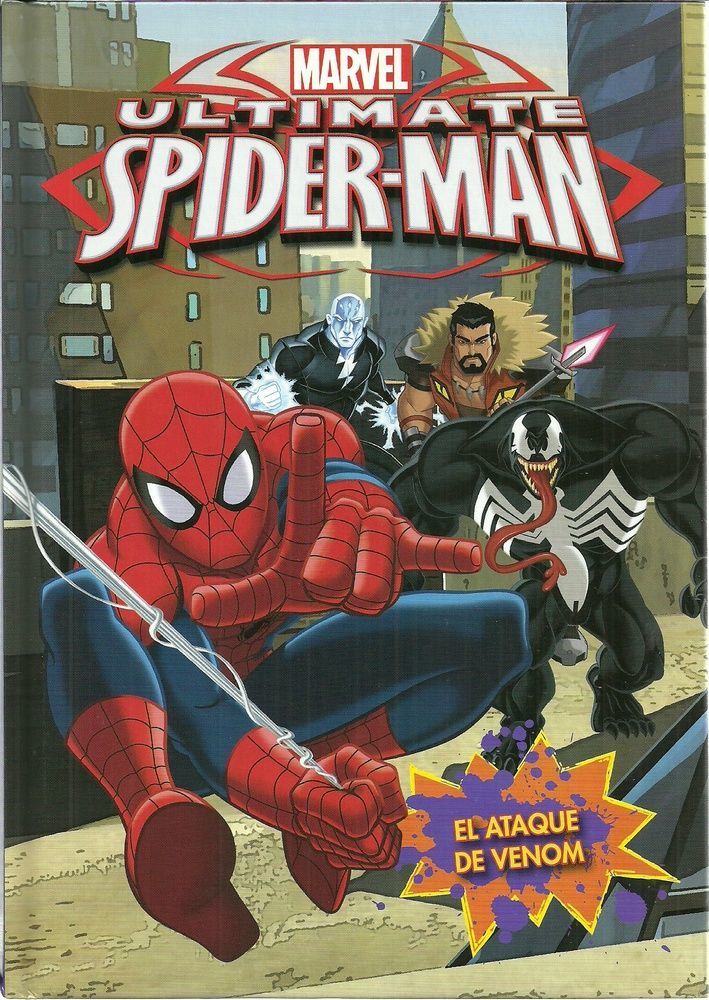 Ataque De Venom Ultimate Spiderman