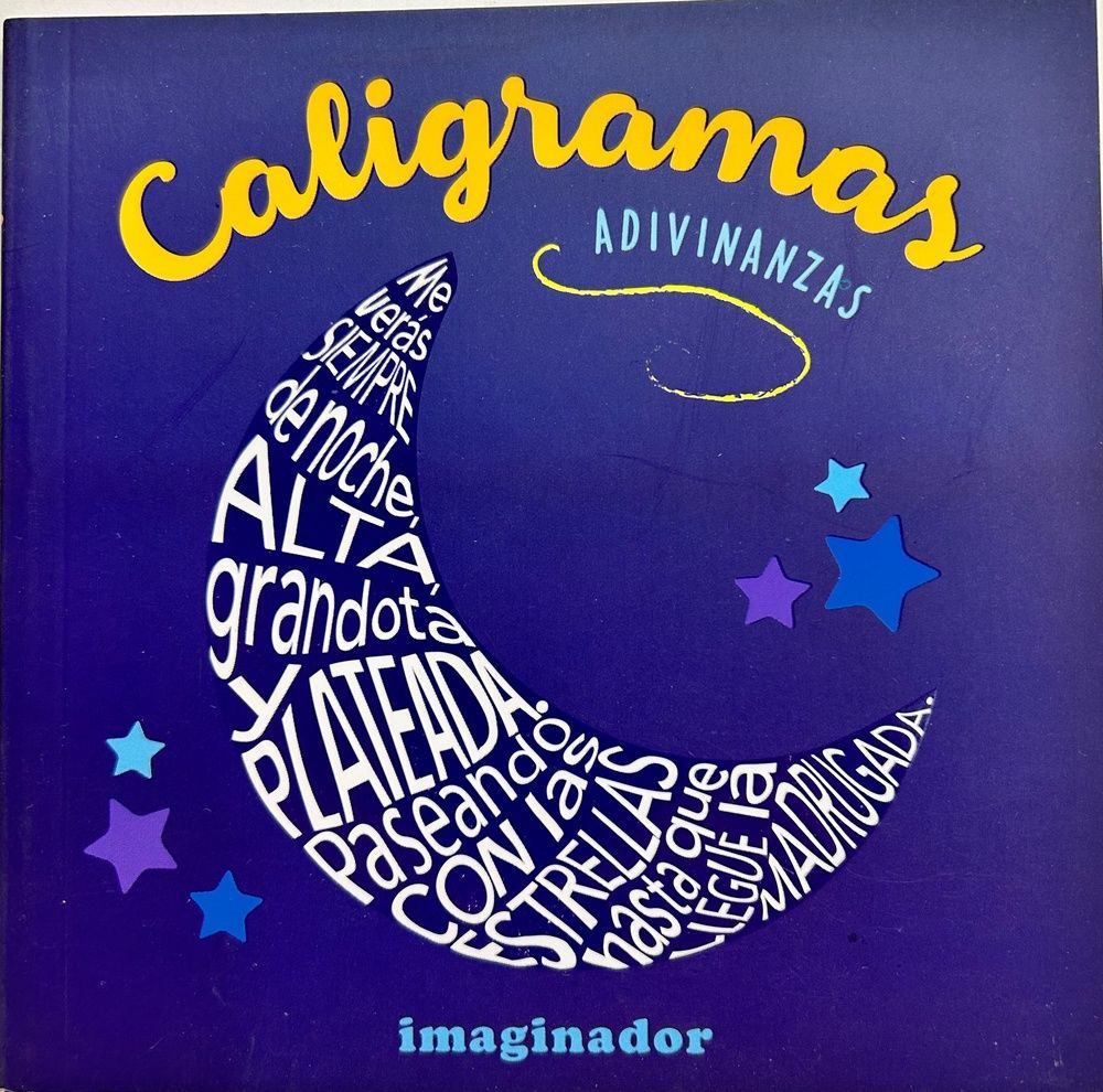 Caligramas. adivinanzas
