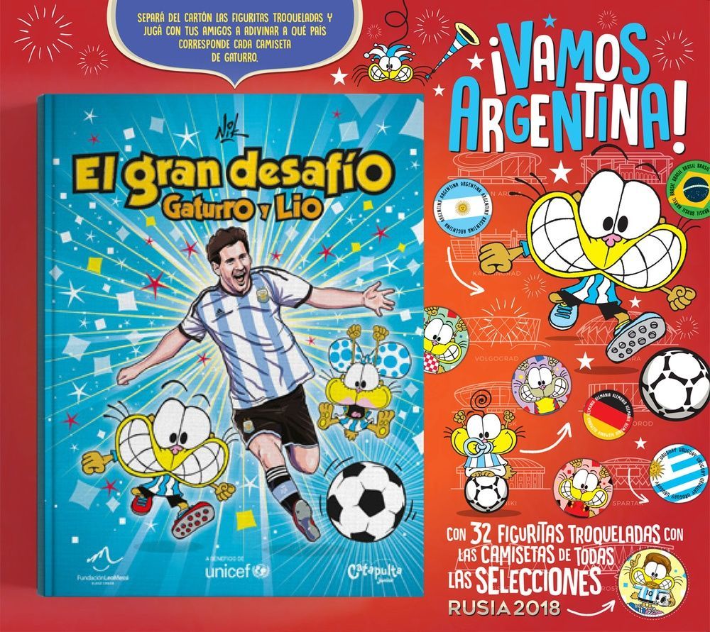 El Gan desafio, Gaturro y Lio - Kit mundial