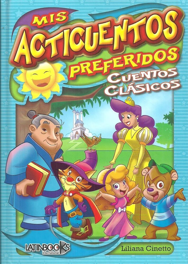 Mis acticuentos preferidos n/v - clasicos - celeste