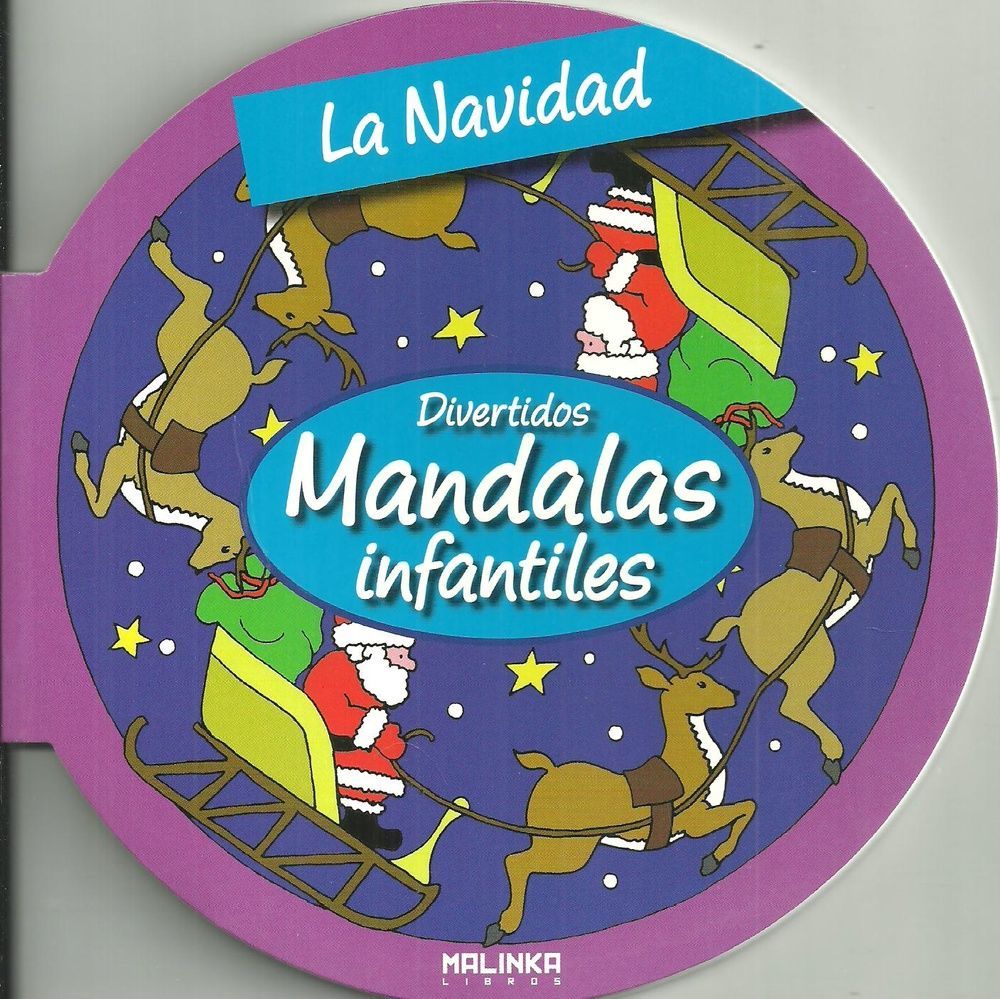 Navidad, La. Divertidos mandalas infantiles