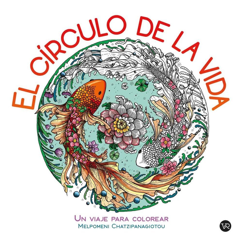 Circulo de la vida, El - un viaje para colorear