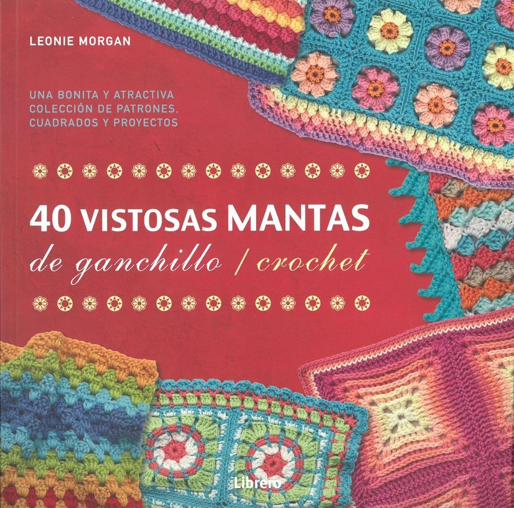 40 Vistosas Mantas De Ganchillo Crochet