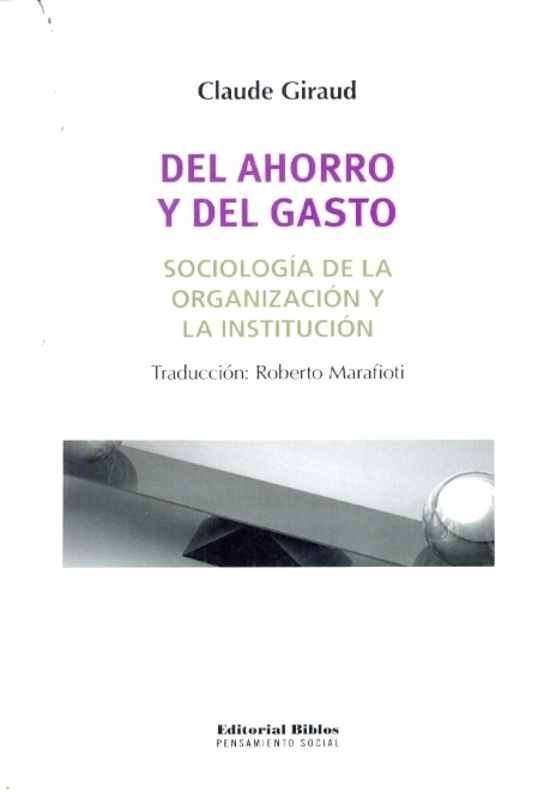 Del ahorro y del gasto