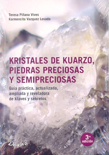 Kristales de kuarzo, piedras preciosas y semipreciosas