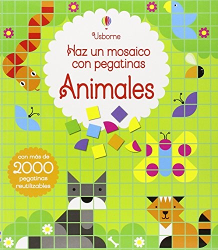 Animales. Haz un mosaico con pegatinas