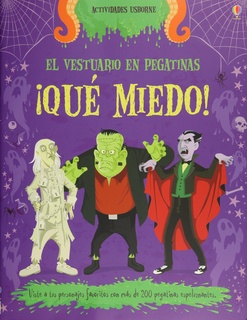 El vestuario en pegatinas Qué miedo!