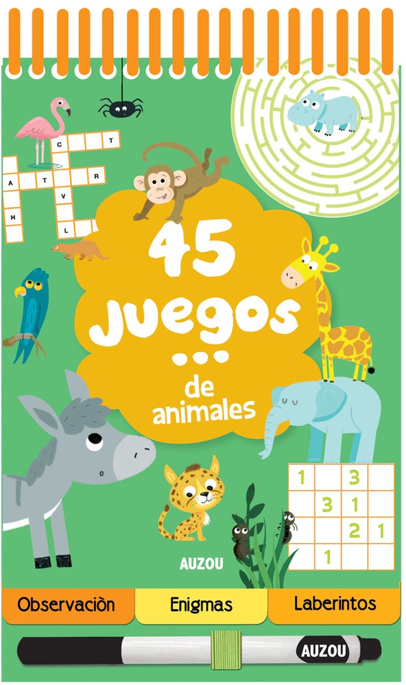 45 juegos... de animales