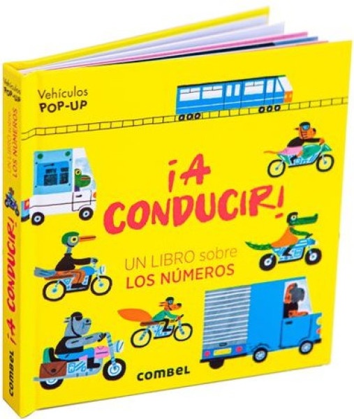 ¡A conducir! un libro sobre los numeros - vehiculos pop-up