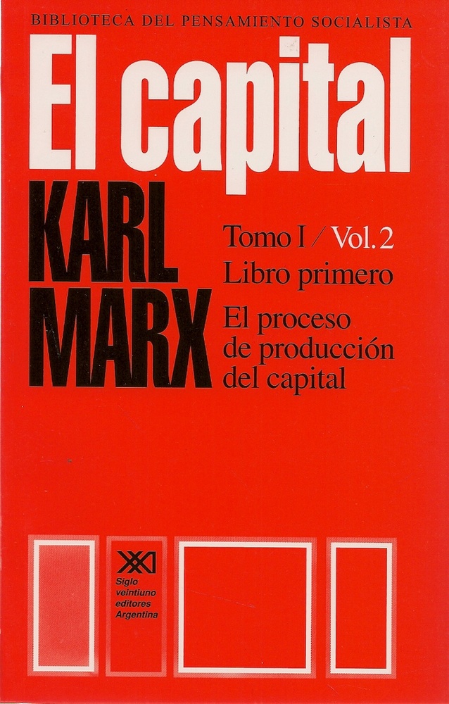El capital. Libro primero Vol. 2