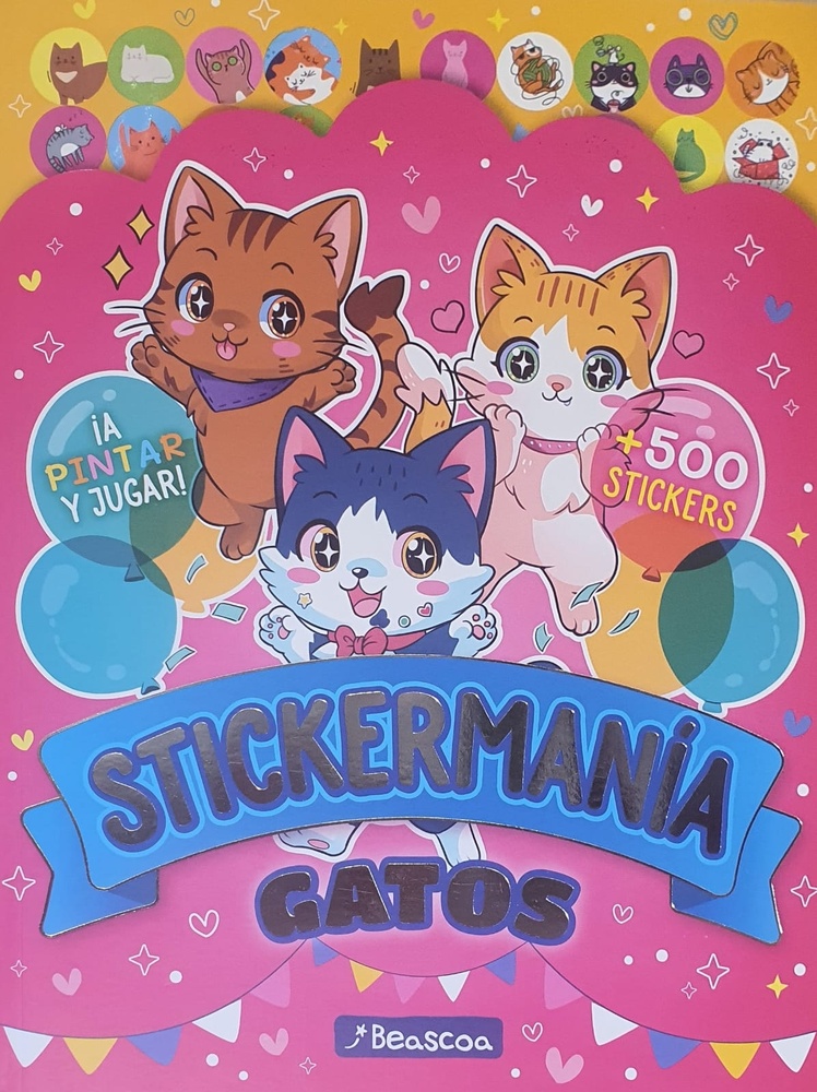 Stickermanía - gatos