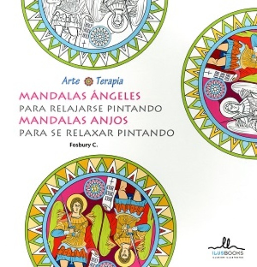 Mandalas Angeles Para Relajarse Pintando