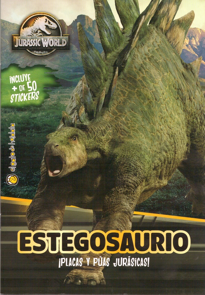 Estegosaurio, placas y púas jurásicas