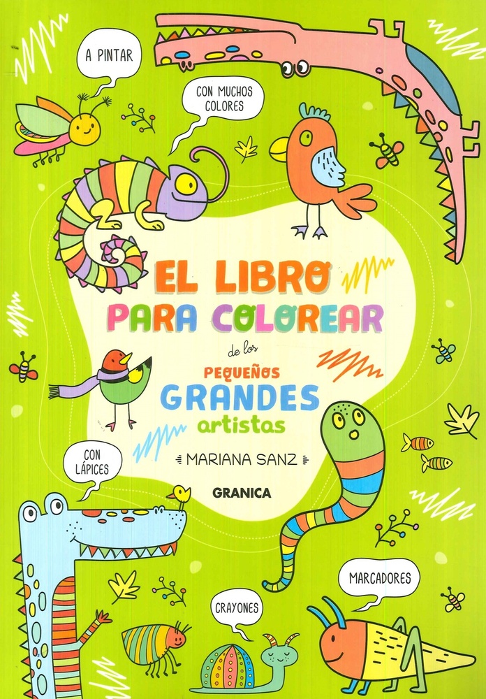 El libro para colorear de los pequeños grandes artistas