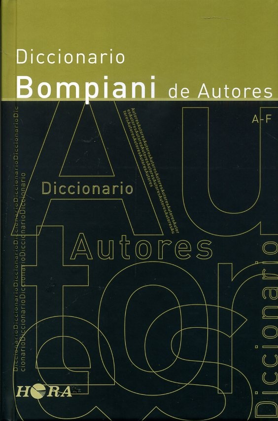 Diccionario Bompiani De Autores