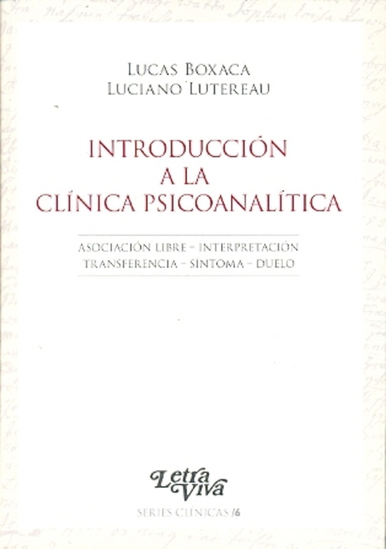 Introduccion a la clinica psicoanalitica