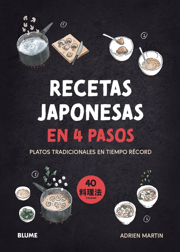 Recetas japonesas en 4 pasos