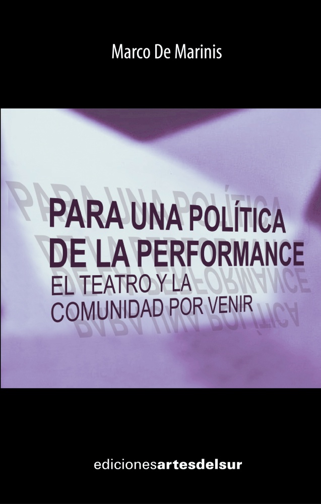Para una política de la performance