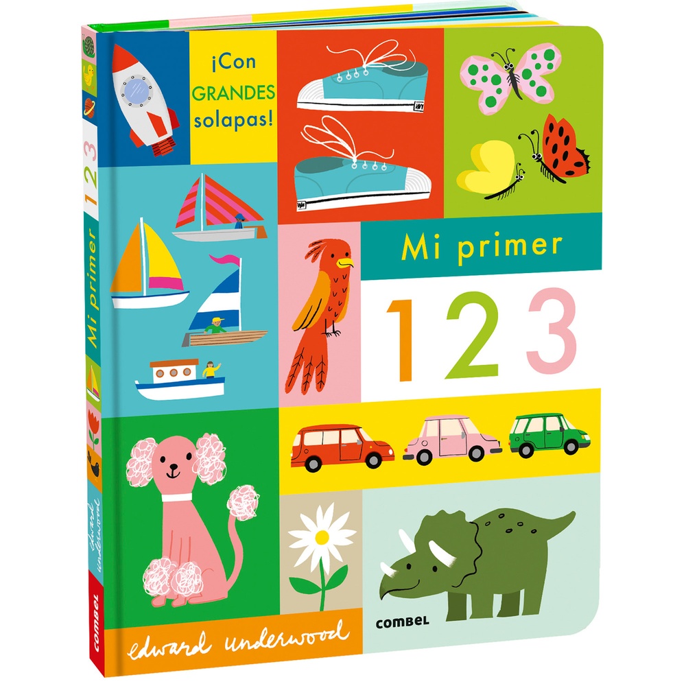 Mi primer 123 - con grandes solapas