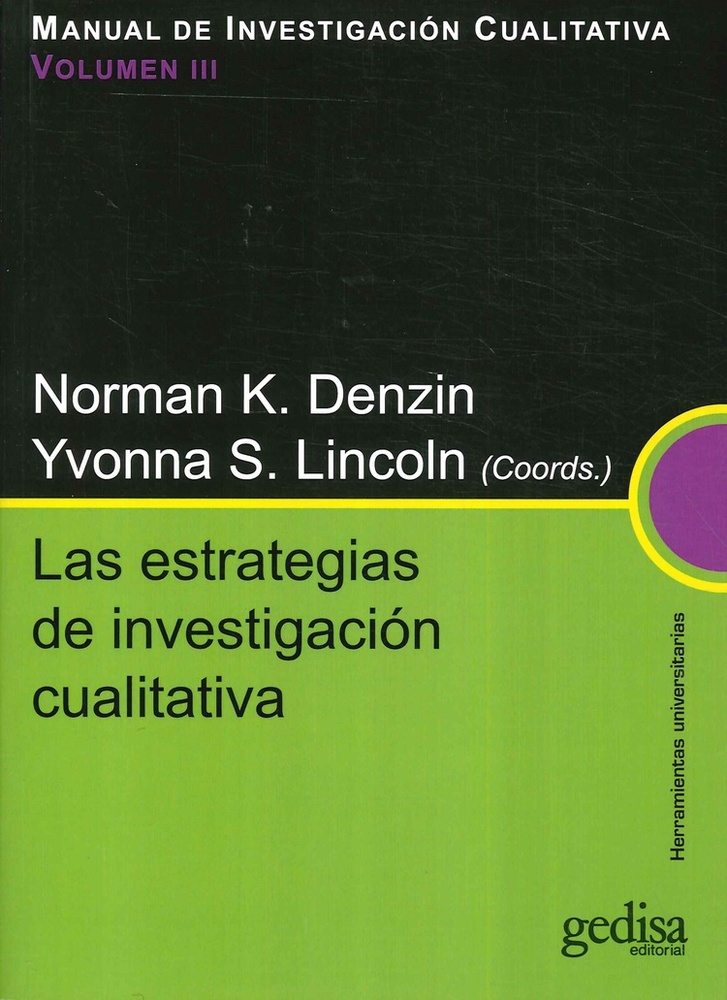 Estrategias de investigación cualitativa. Volumen III
