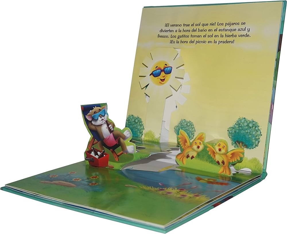 Las estaciones ¡pop up!