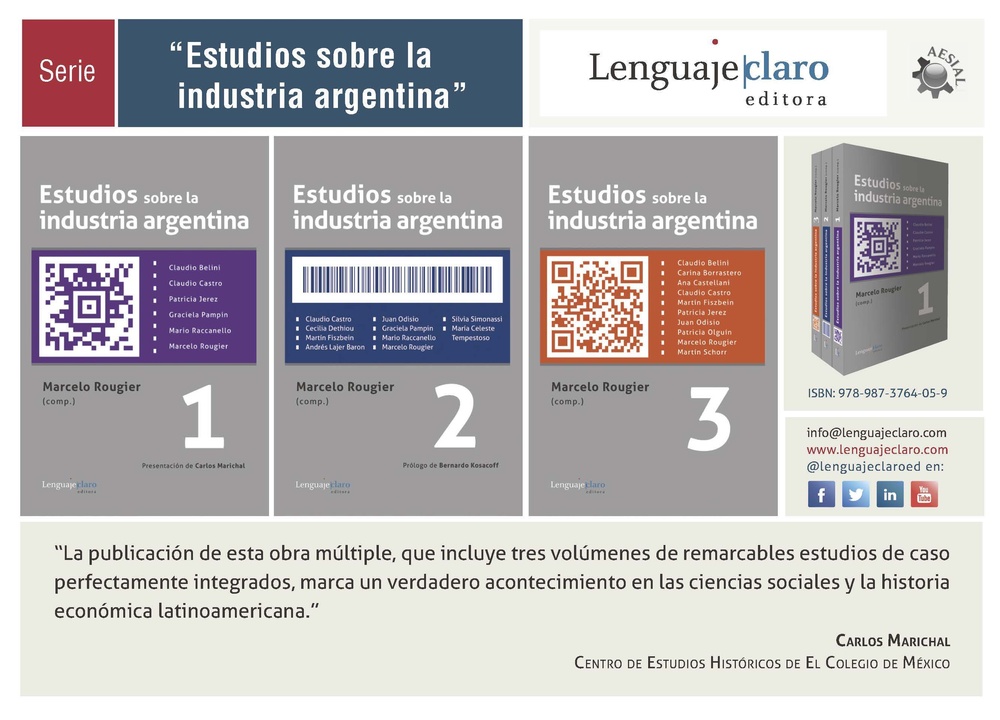 Estudios Sobre La Industria Argentina