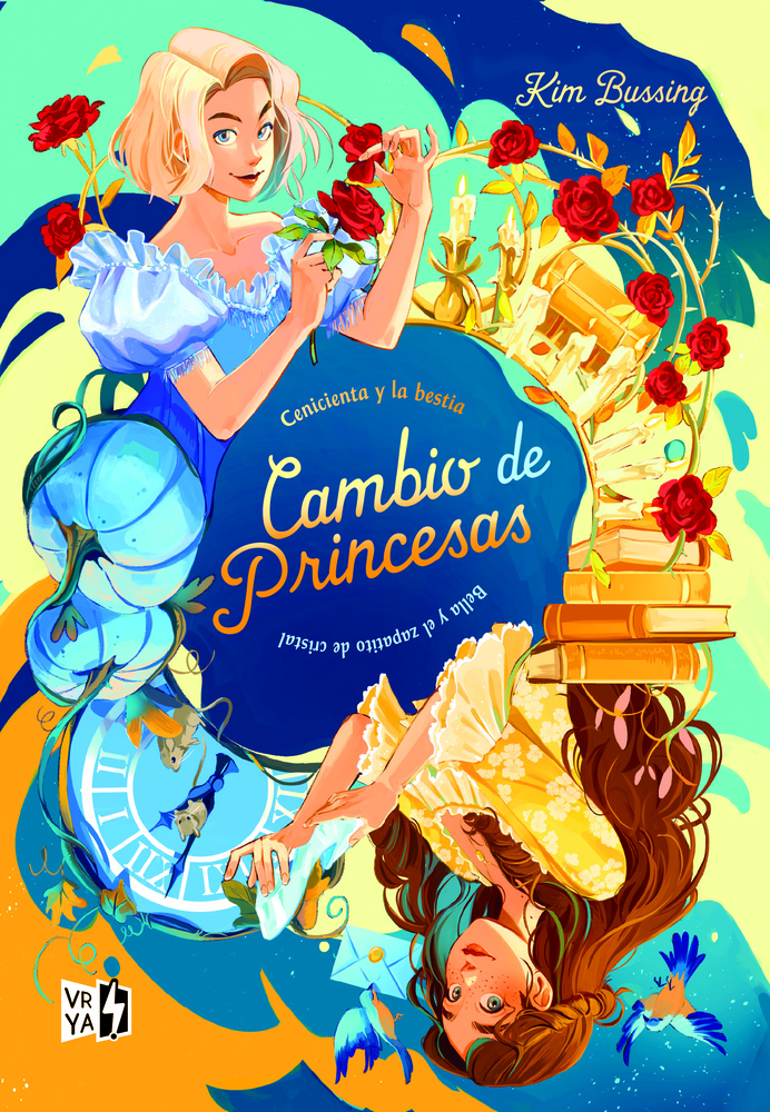 Cambio de princesas - cenicienta y la bestia o bella y el zapatito de cristal