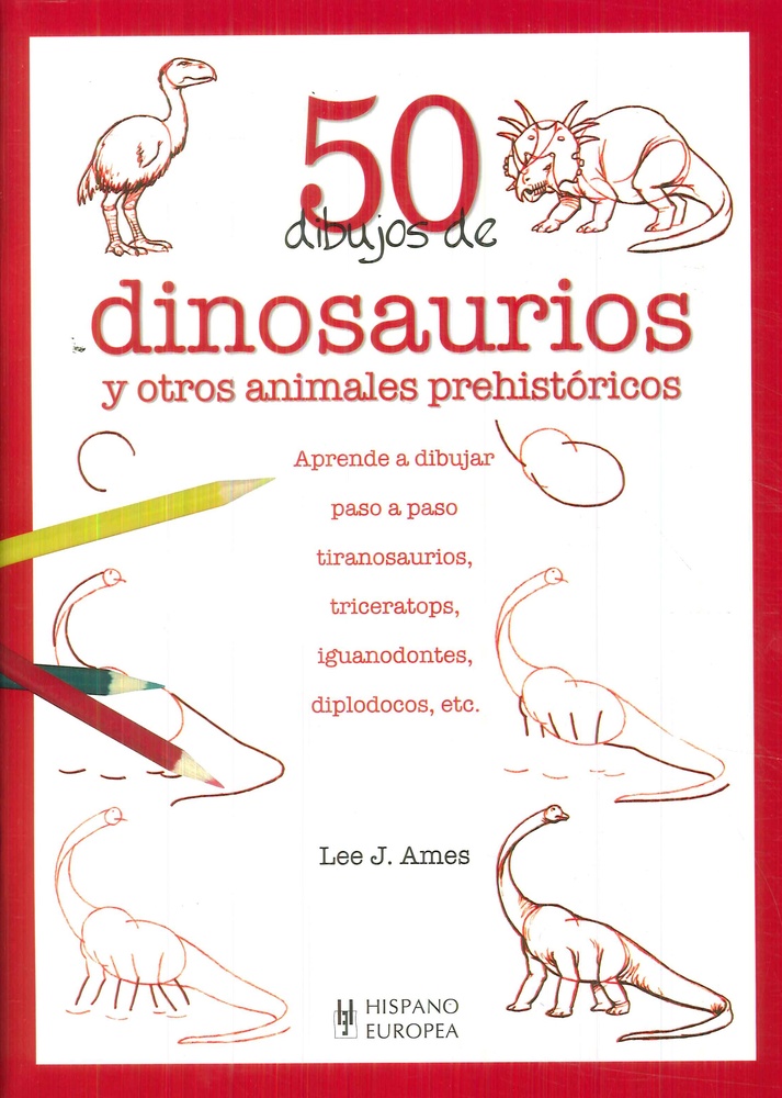 50 dibujos de dinosaurios y otros animales prehistoricos