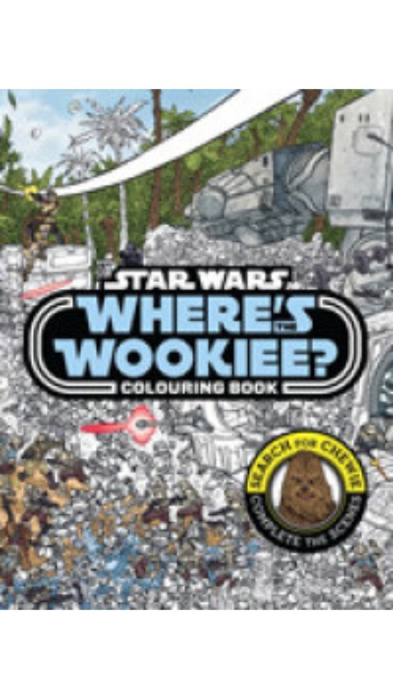 Star wars where's the wookiee colouring