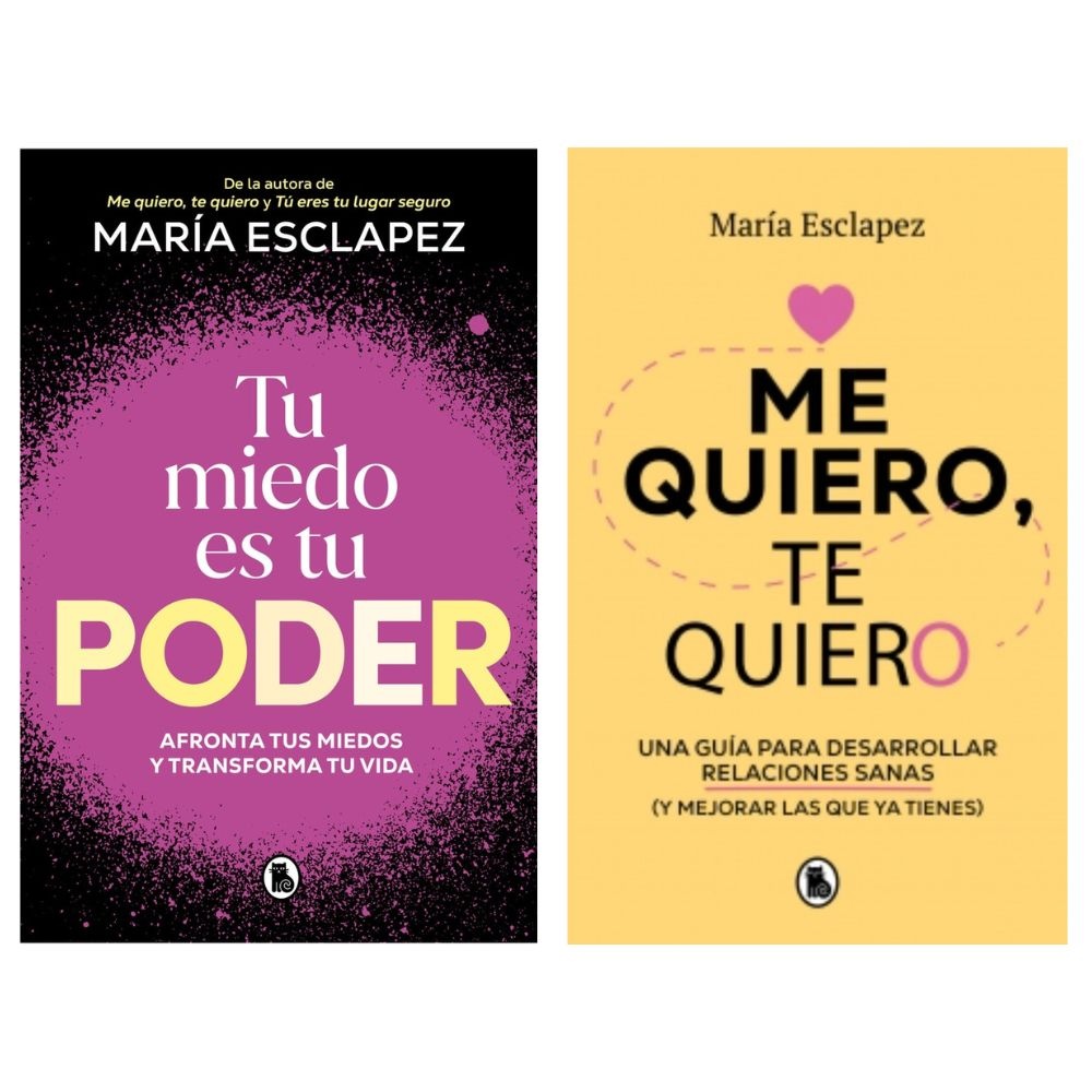 Pack 2x1 - Tu miedo es tu poder + Me quiero, te quiero
