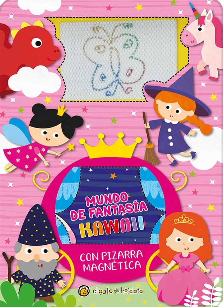 Mundo De Fantasia Kawaii. Pizarra Magnetica