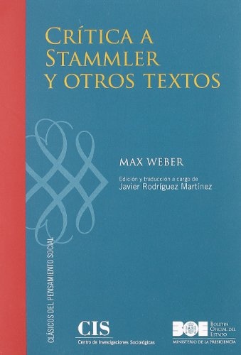 Critica a Stammler y otros textos