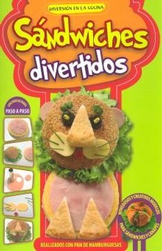 Sandwiches divertidos - pan de hamburguesas