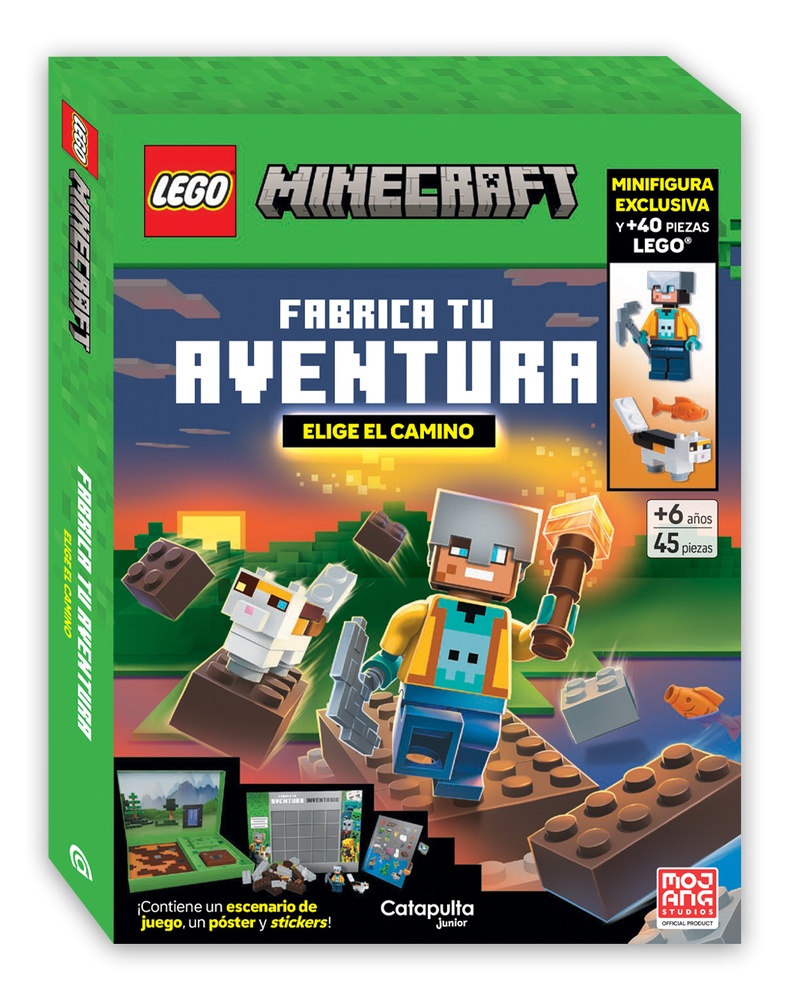 Minecraft: fabrica tu aventura, elige el camino