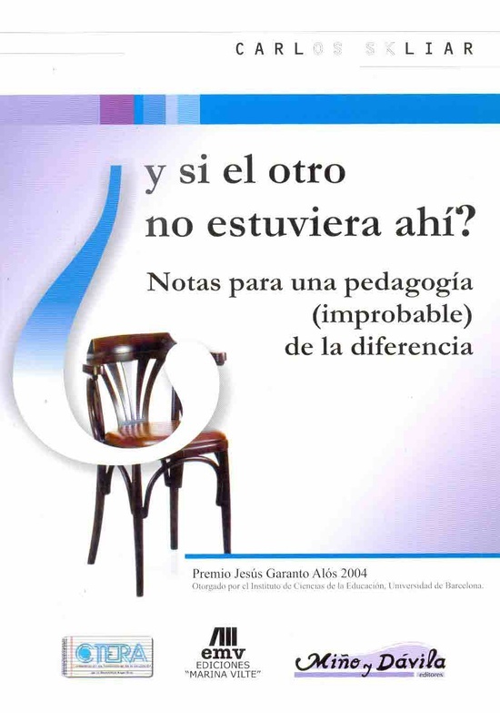 Y si el otro no estuviera ahí? ***