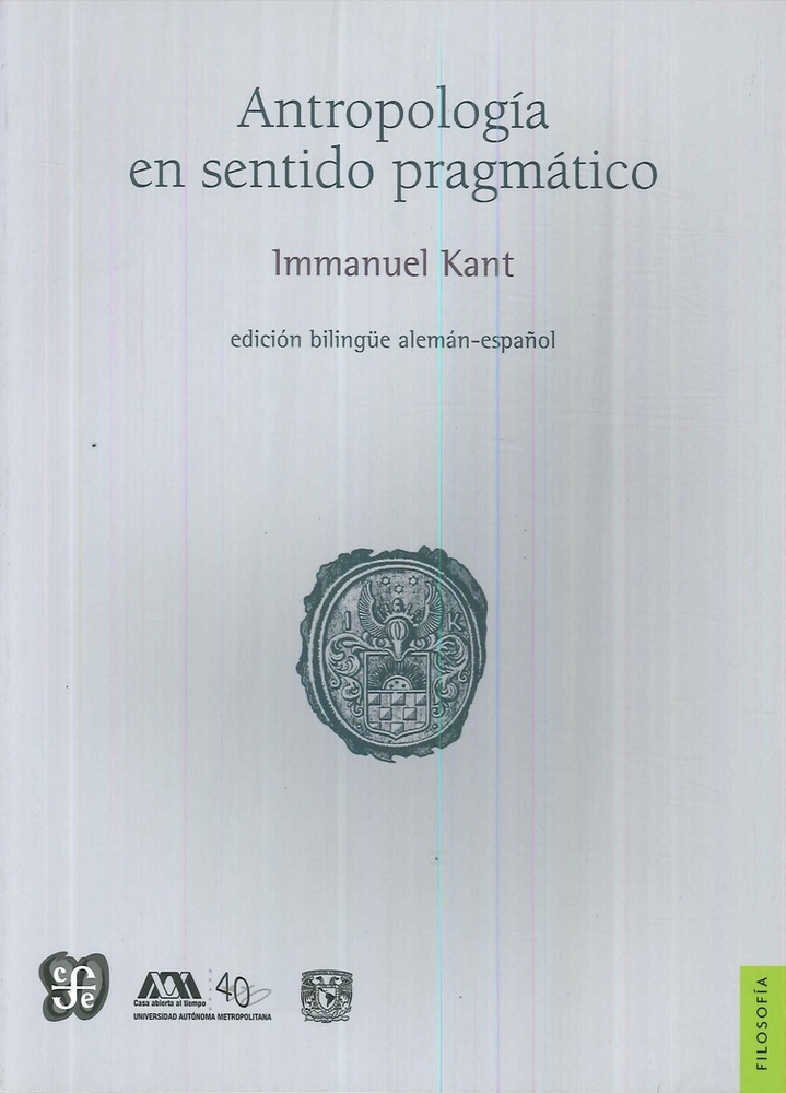 Antropologia en sentido pragmatico