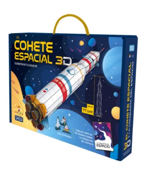 La cohete espacial 3D