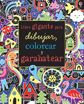 Libro gigante para dibujar, colorear y garabatear