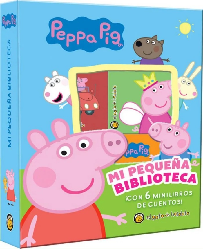 Mi pequeña biblioteca peppa pig