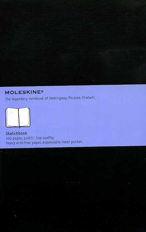 Cuaderno de dibujo negro Art Tapa dura