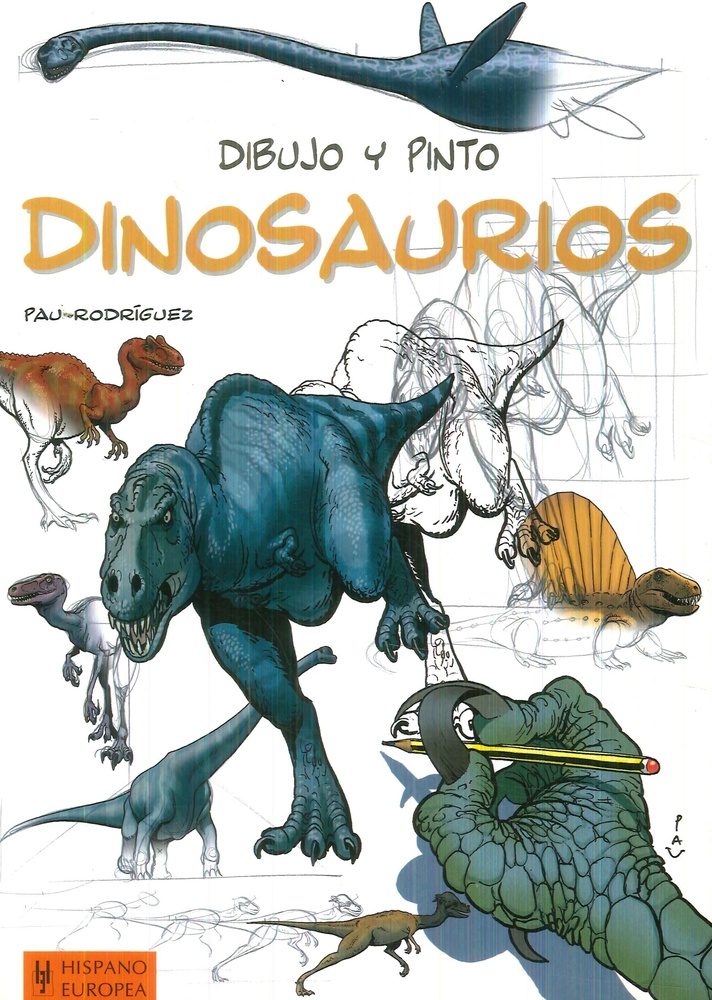 Dinosaurios , dibujo y pinto