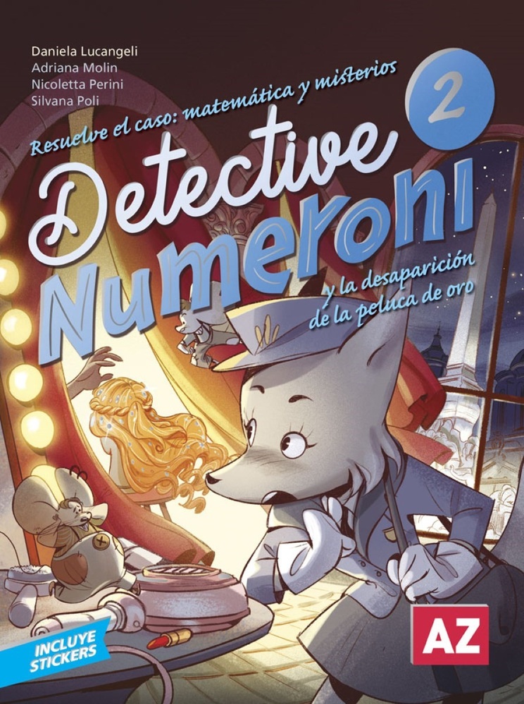 Detective Numeroni y la desaparición de la peluca de oro