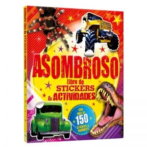 Asombroso libro de stickers & actividades