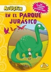 Agustin en el parque Jurasico