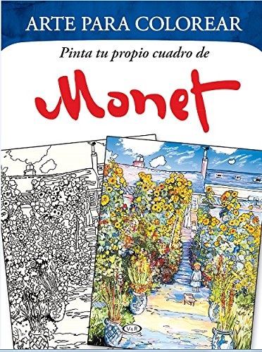 Arte para colorear: Pinta tu propio cuadro de Monet
