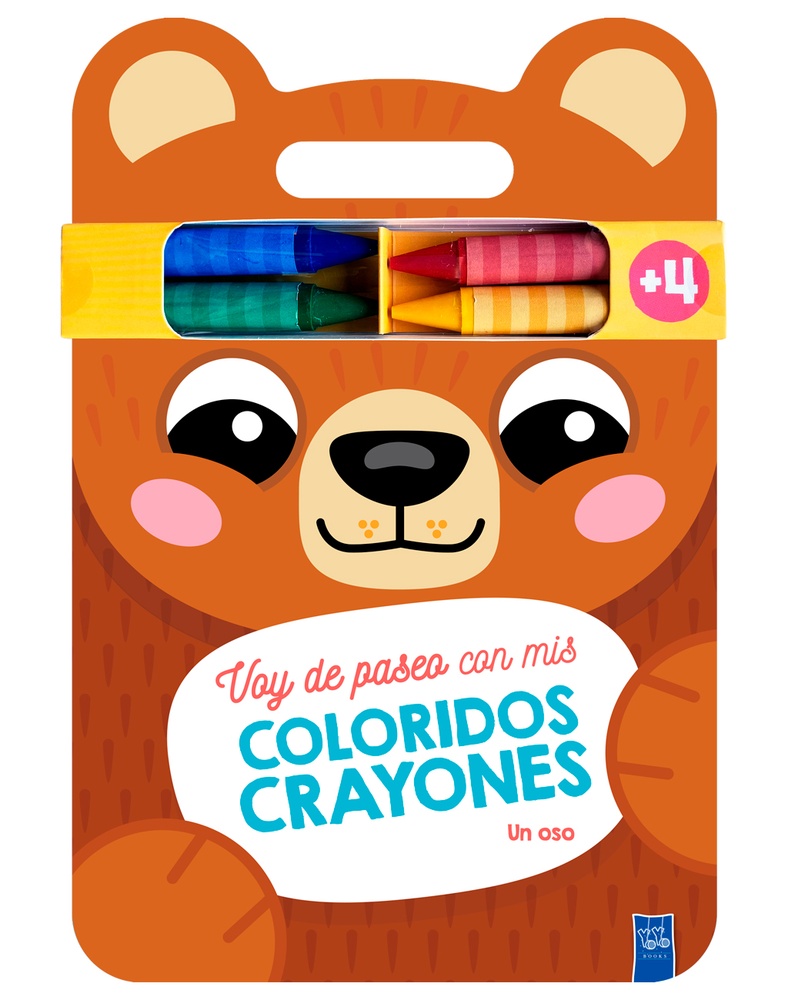 Voy de paseo con mis coloridos crayones: Un oso