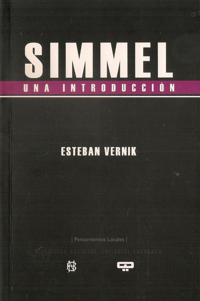 Simmel. Una introduccion